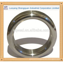 Oval ring joint gasket with PTFE